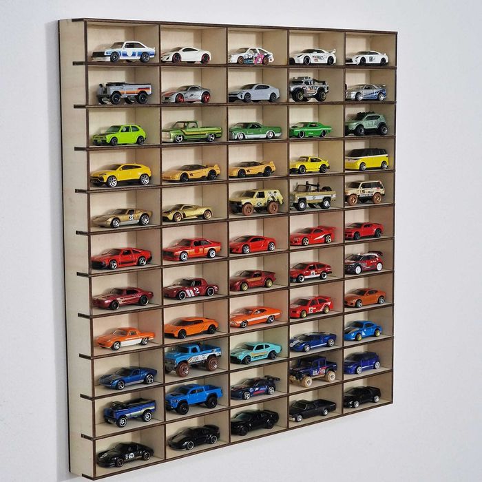 Raft masinute 55 locuri compatibil rama IKEA