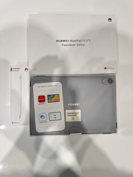 Продавам Huawei MatePad 11.5 PapperMatte Edition + Huawei M-Pencil 3rd