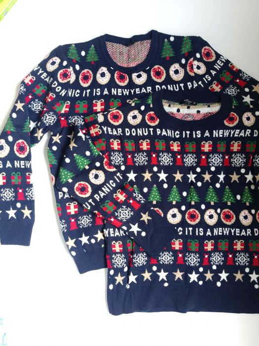 Парные новогодние свитера