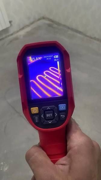 услуги тепловизора поиск утечек и неисправностей Отопления. Ремонт