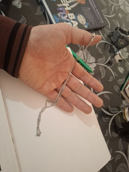 Kumush zanjir 925 proba, Italiya