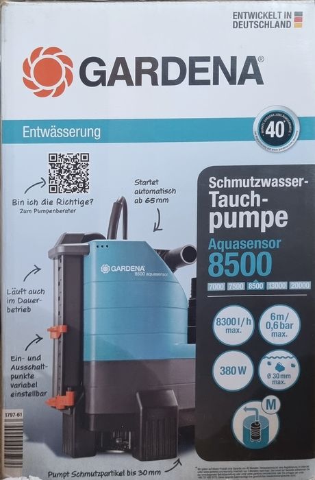 Pompa submersibila apa murdara Comfort 8500 aquasenzor