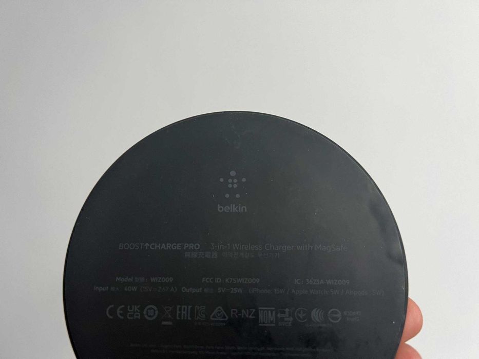 Incarcator FastCharge Belkin 3in1 Apple Watch/AirPods/iPhone MagSafe