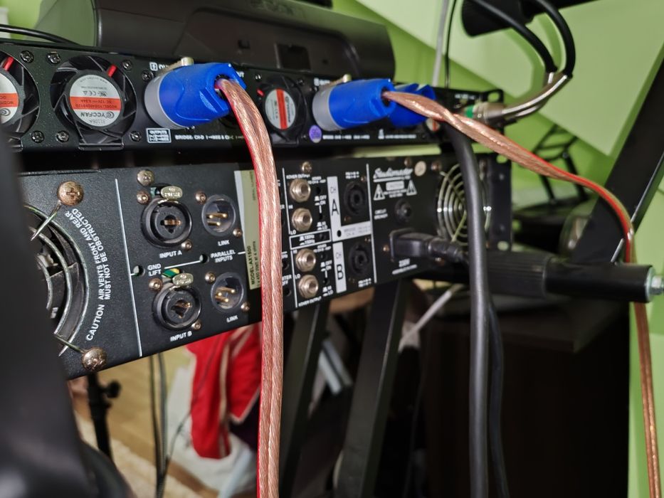Amplificator studiomaster AX1500 +2xalto elv15sub