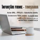 Infiintari firme / Infiintare firma / SRL PFA / Gazduire sediu / ONRC