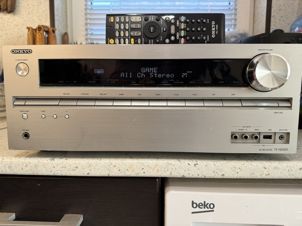 Onkyo TX-NR509 resiver Дистанционно