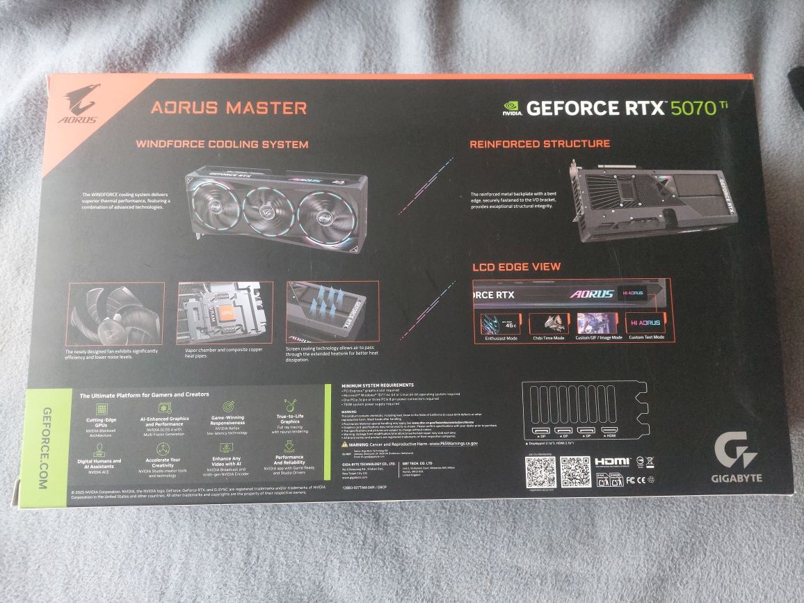 Gigabyte Aurus 5070 ti Нова