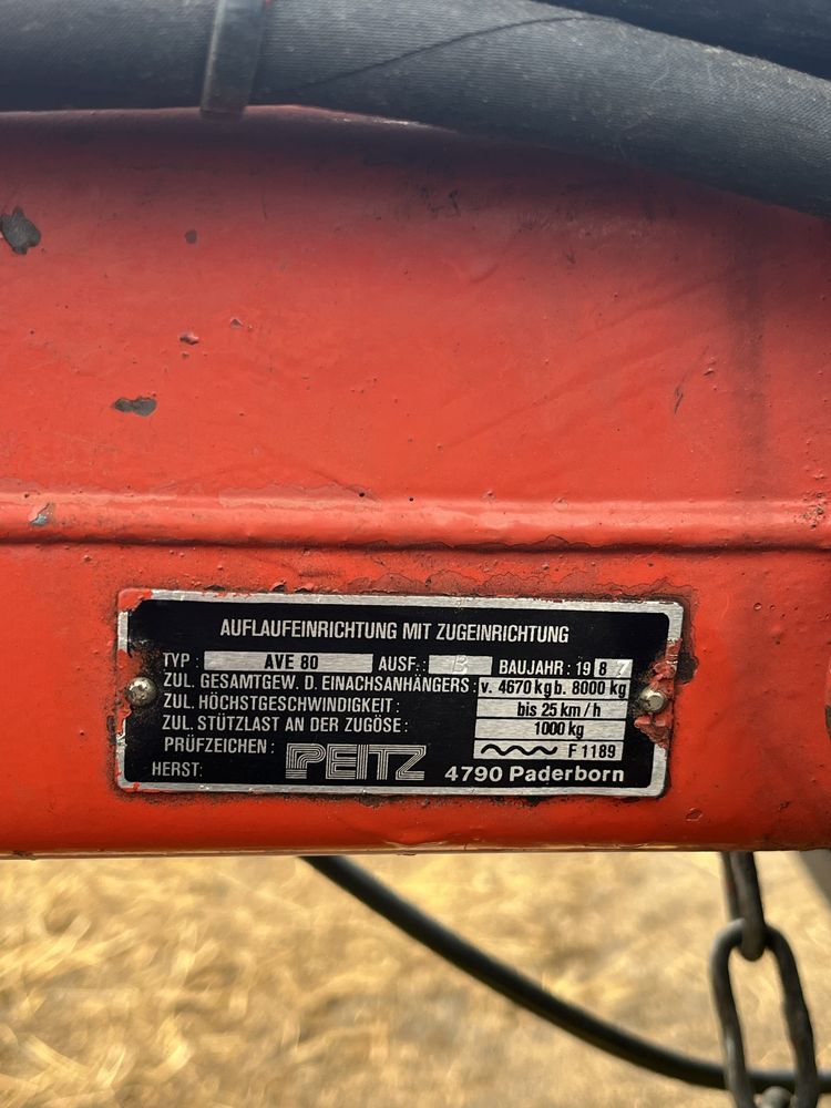 Remorca adunat fan Bergmann 35m3