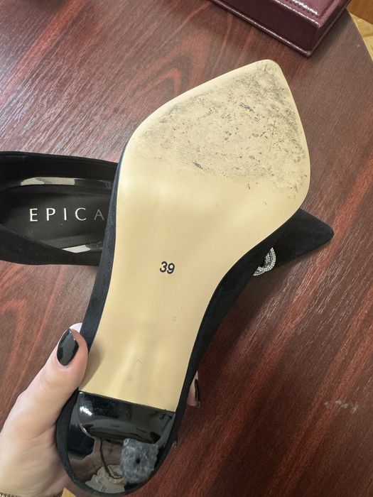 Pantofi Epica piele intoarsa