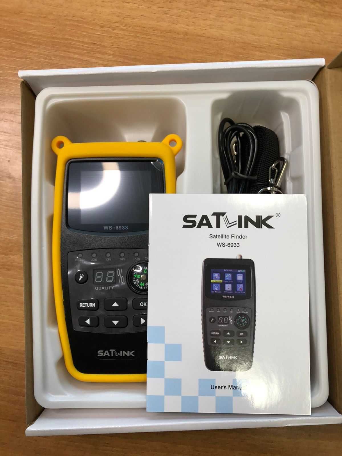 ПРИБОР для НАСТРОЙКИ АНТЕНН SATLINK WS-6933. Настройка антенны