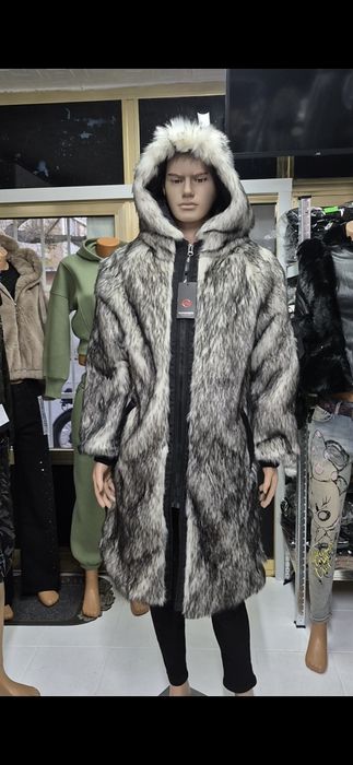 Хит цена Мъжко дълго палто уникален модел