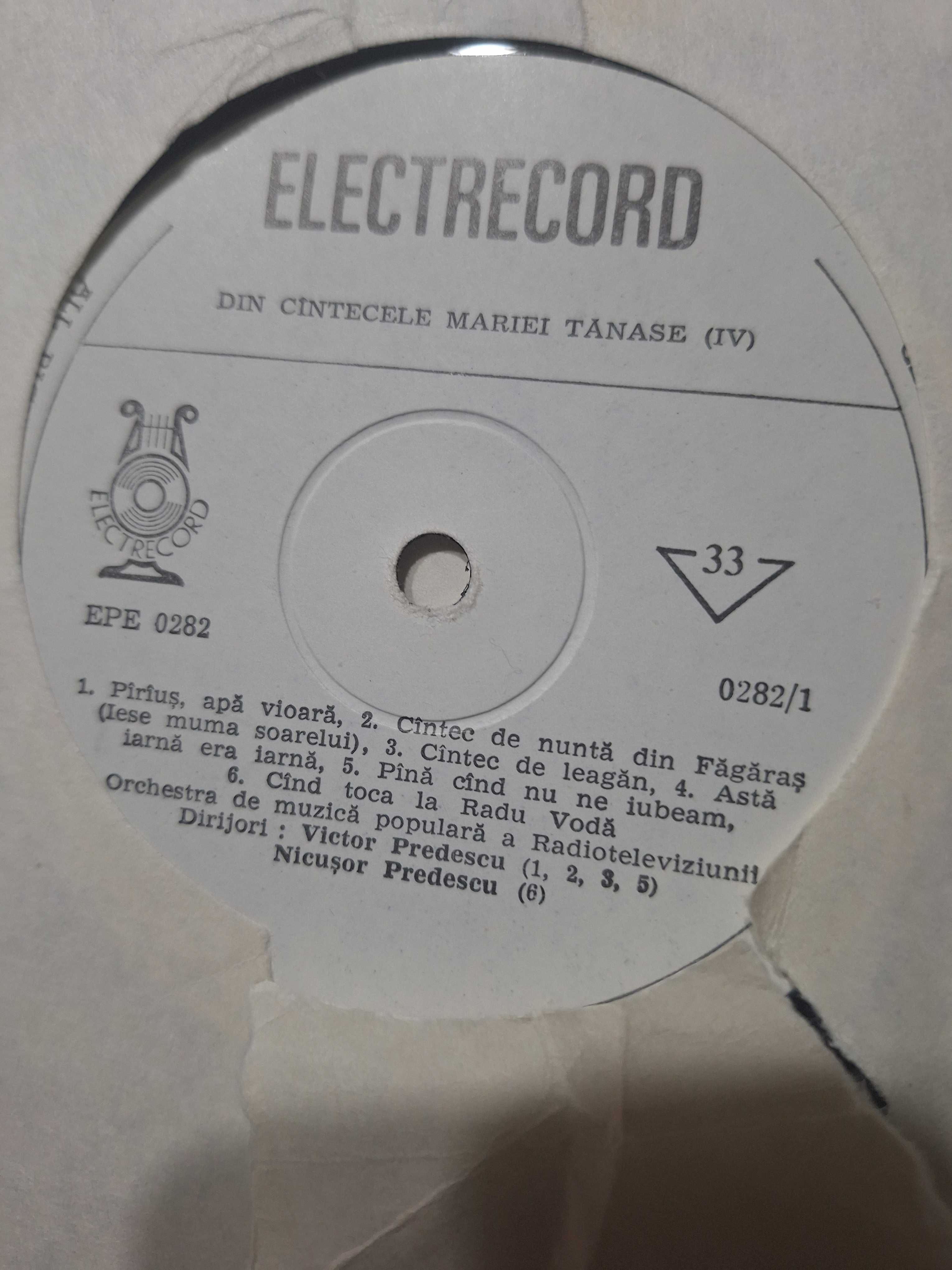 Maria Tanase,BOXSET 1977 ELECTRECORD,5 viniluri (din care am 3)