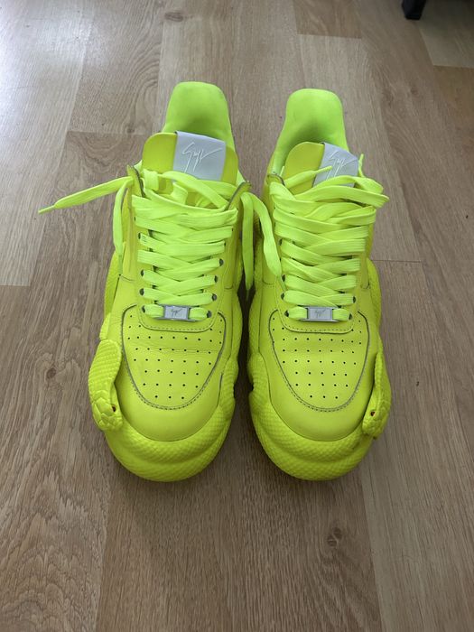 Vand Pantofi Sport Giuseppe Zanotti Cobra Neon