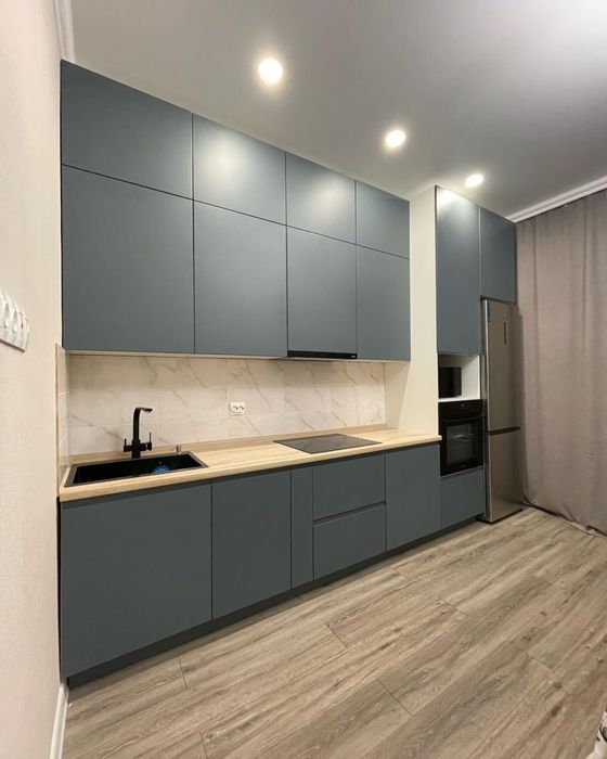 Кухонный Гарнитур Угловая Прямая Кухня Прихошка Мебель Шкаф