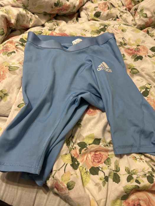 Синие тайцы от Adidas