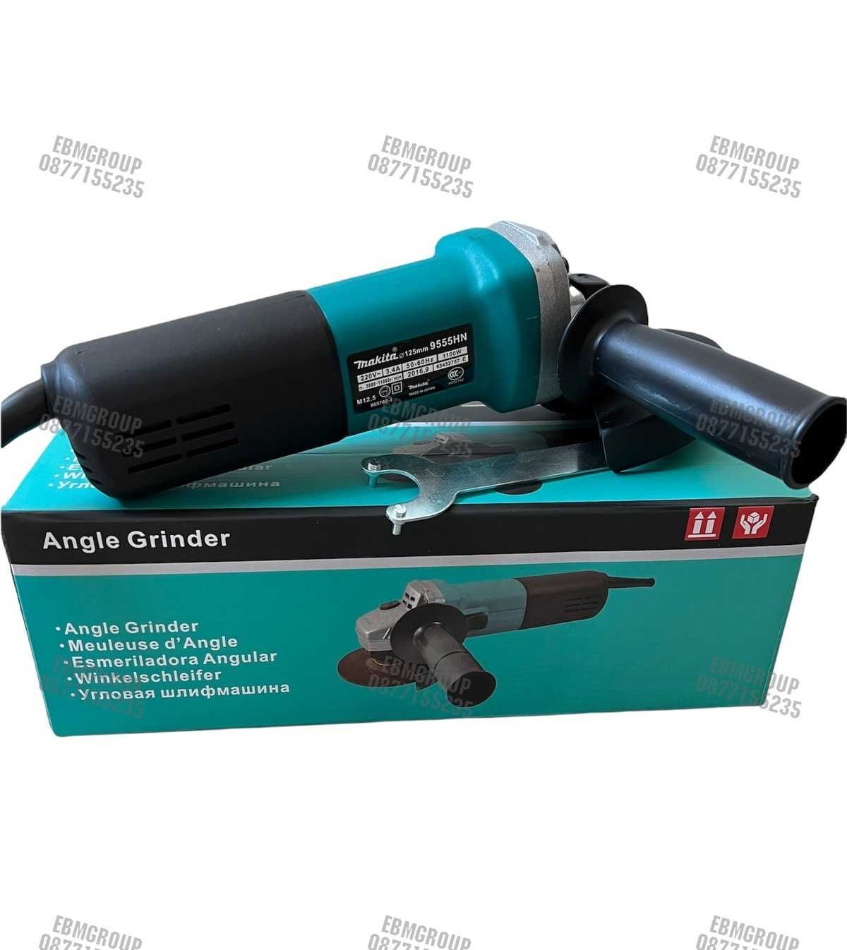 Ъглошлайф MAKITA 1100W 8 - 125mm / Флекс МАКИТА Ракета 1100W с ОБОРОТИ