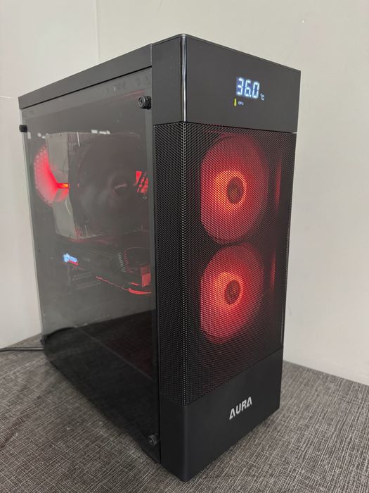 Геймърски компютър Xeon E3-1240 v3, RX580, 32GB