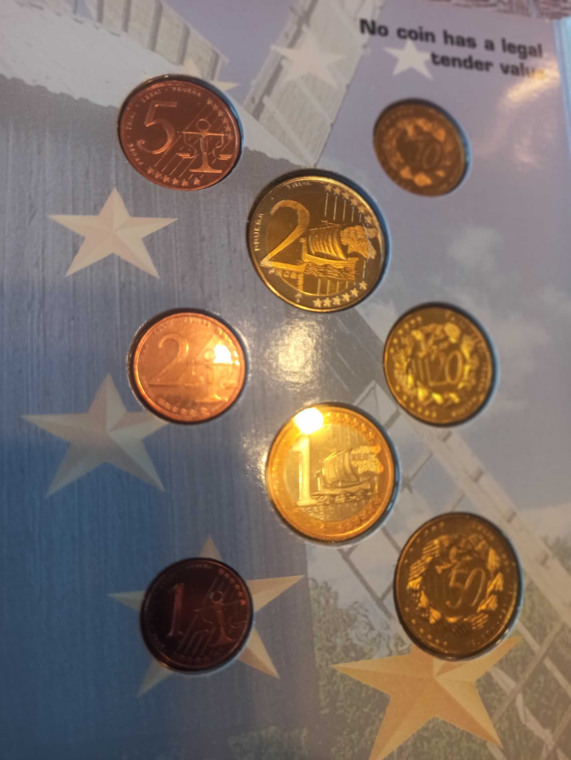 Сет от пробни евро монети - Естония