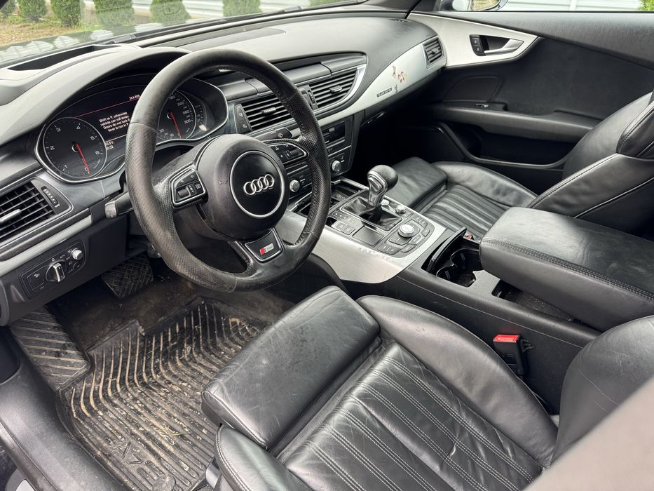 Caseta directie audi a6 c7 a7 4g 2011-2018 aproape noua!!