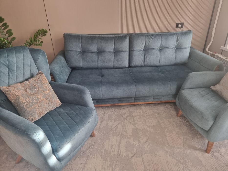 Диван + 2 кресла