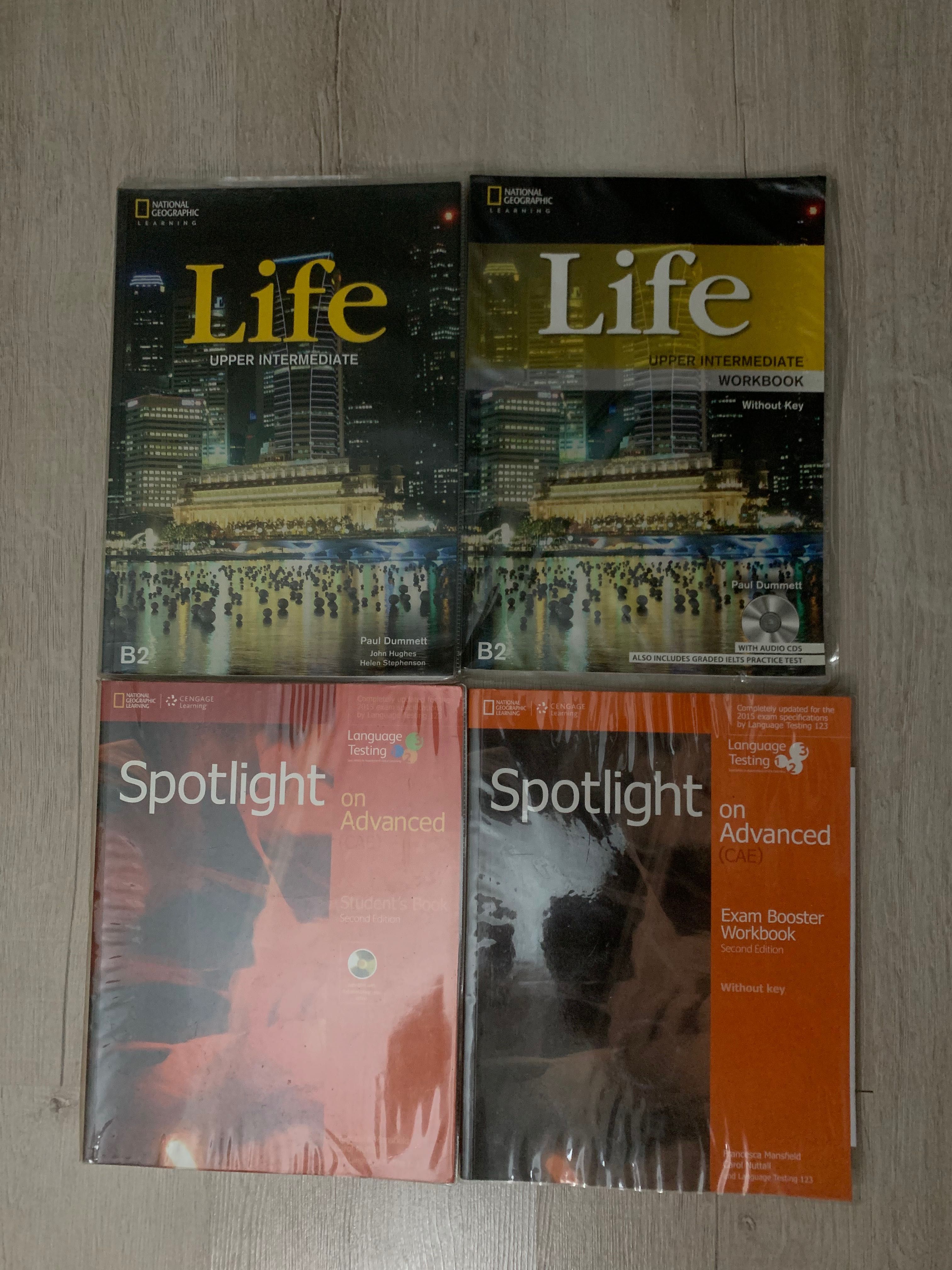 Учебници по английски Spotlight/ Life