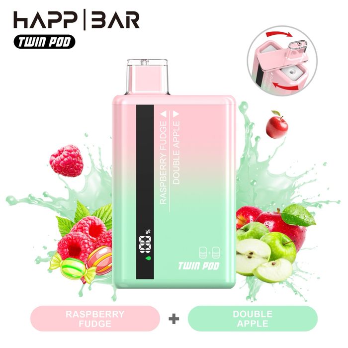 Vape happ bar 35000 puffs / 2 flavours