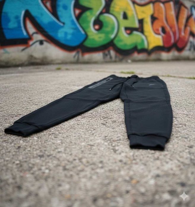 Trening Nike TECH Fleece Negru 2024 - Bumbac 100% Set Complet