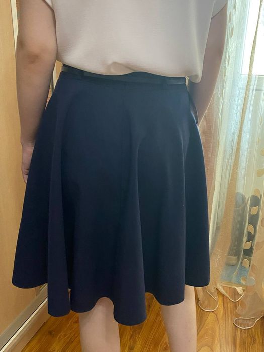 Юбка школьная синего цвета- 2500тенге