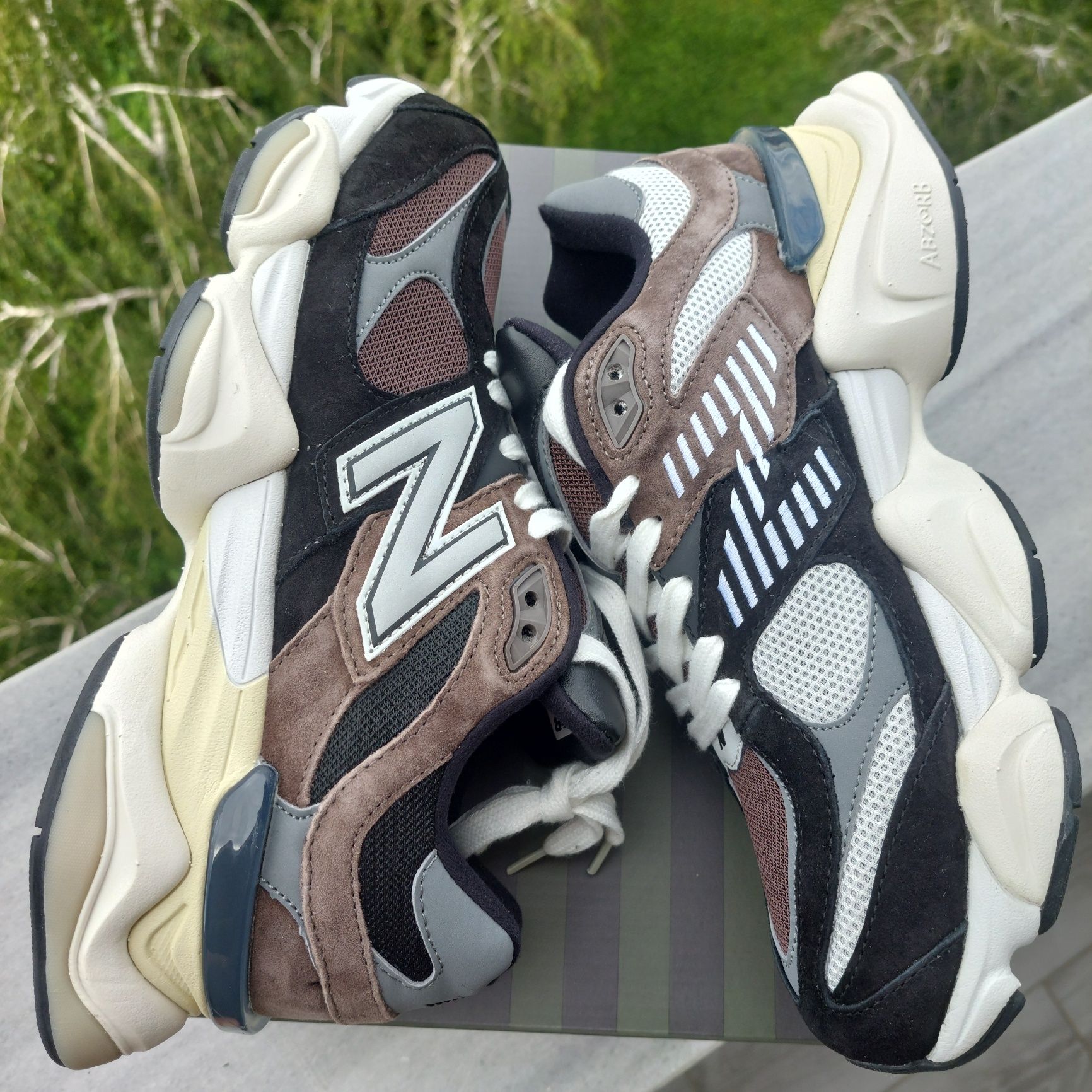 New Balance 9060 Black and Brown