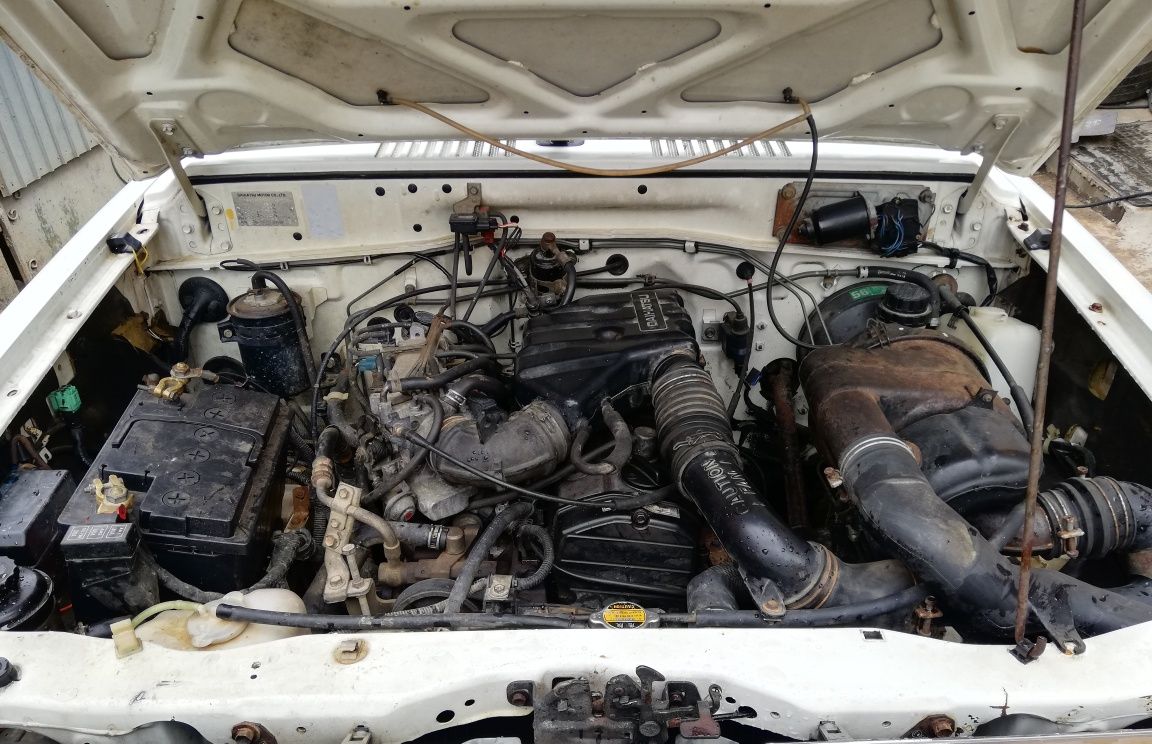 Semicaseta levier comanda caseta directie cap bara daihatsu feroza 1.6