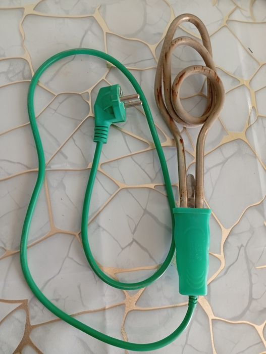 Кипятильник в рабочем состоянии