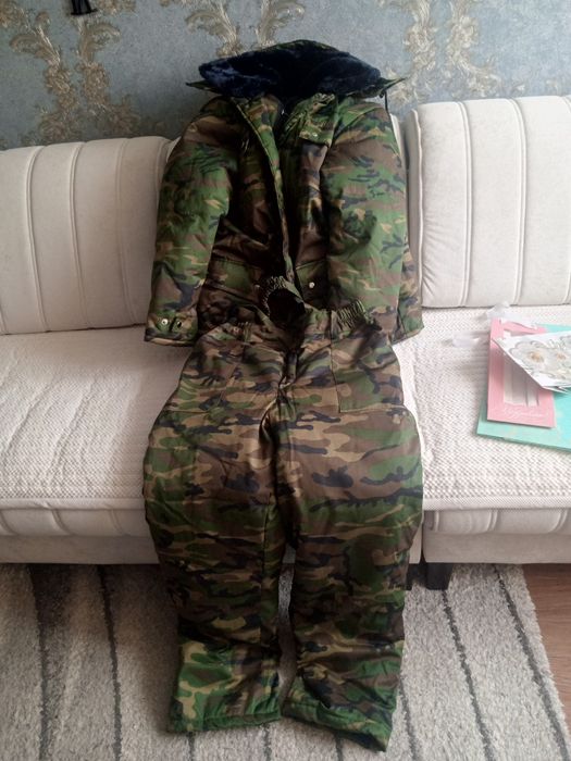 Зимний бушлат и ватники