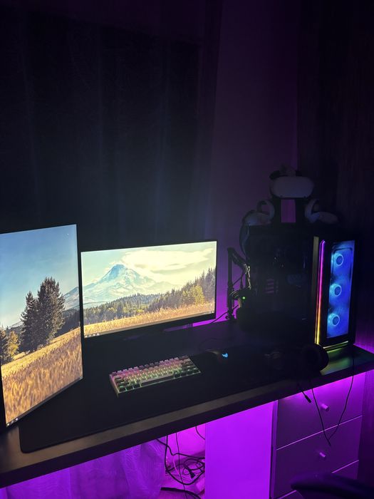 Setup Gaming Complet-i5+RTX 4060+32 RAM+VR+G29+MONITOARE 165&280hz