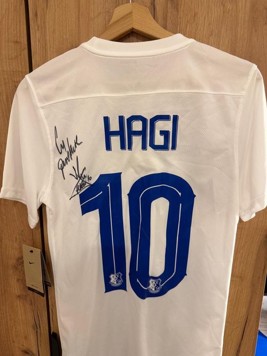 Tricou Farul Constanta cu autograf Gheorghe Hagi