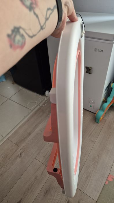 Cădiță bebe, pliabila, roz