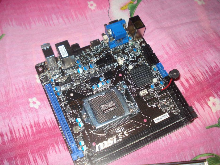 placa baza calculator mini itx msi h81i soket 1150 usb 3.0 hdmi optic