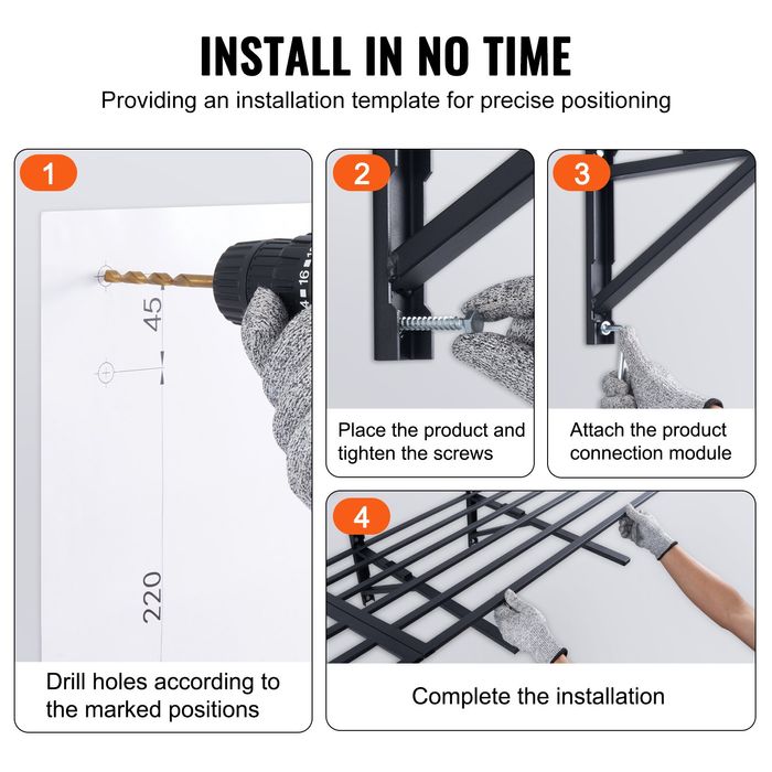 Rafturi Depozitare Garaj,2 Pachete,726 kg,1830x610 mm