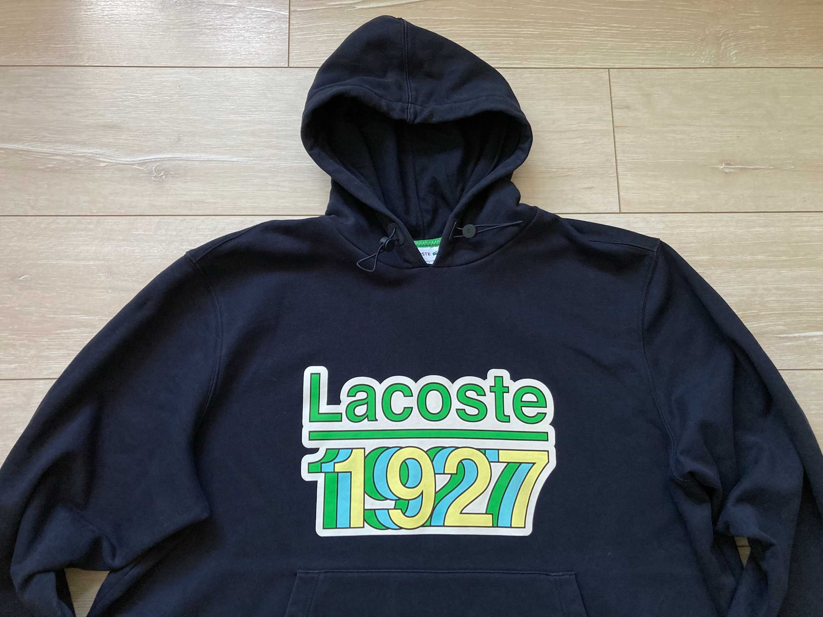 Lacoste мъжки тъмно син суитчър суичър размер XXXXL / 4XL