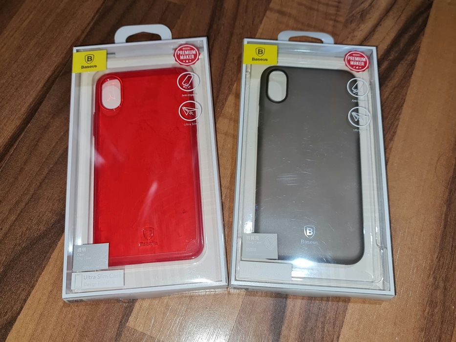 Husa silicon originala Baseus Ultra Slim Case Apple iPhone X Xs