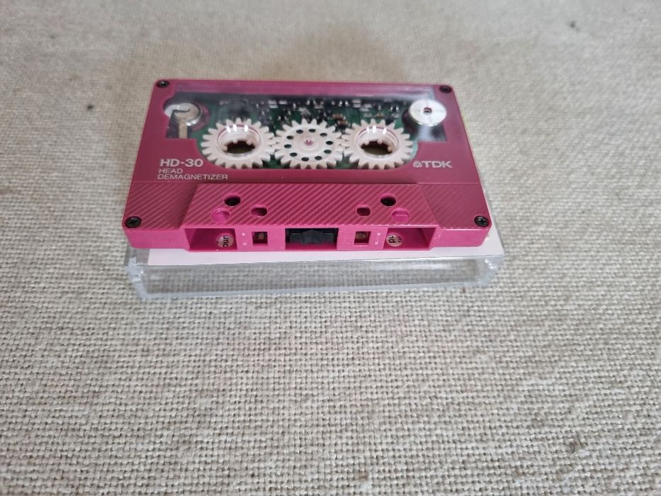 Caseta Audio Demagnetizator capete TDK HD-30. Impecabila.