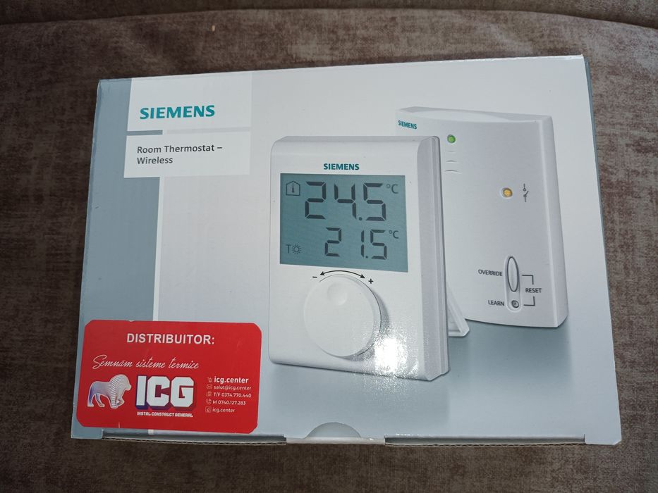 Termostat Siemens Wi-Fi Wireless