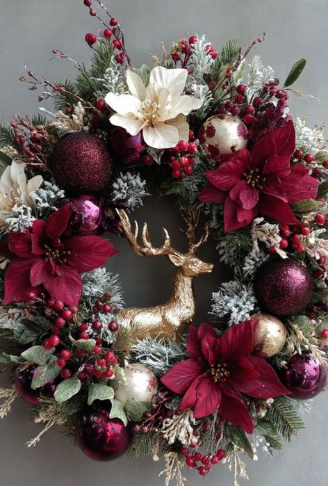 Укрась свой дом к новому году! Венки ручной работы!