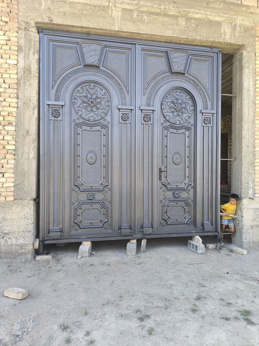 Ворота на заказ дарвоза заказка ясамиз