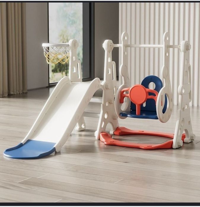 Даставка установка бесплатная Горка качели для детей новая