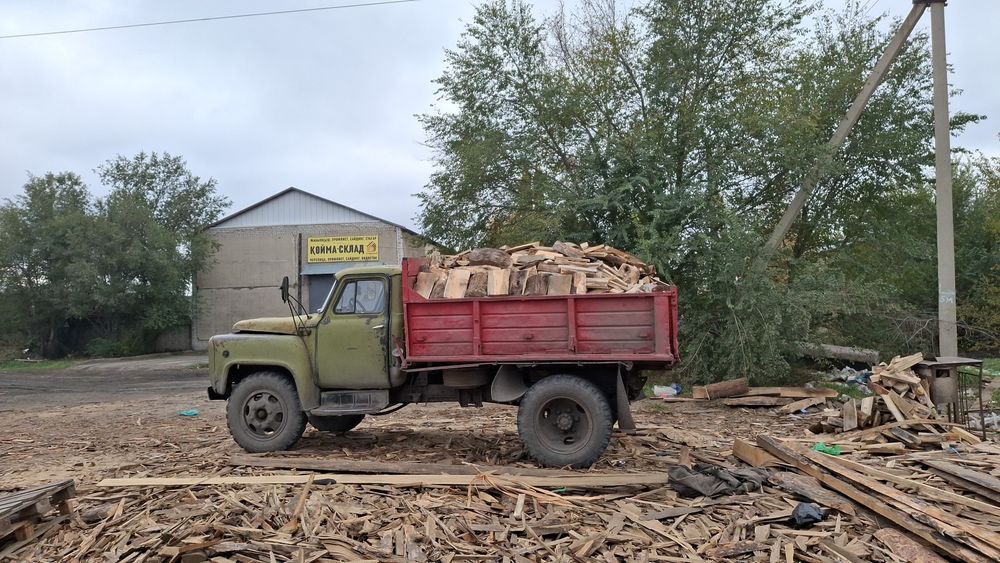 Дрова швырок полная и не полная машина