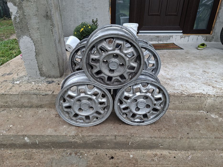 Set 6 Jante 4x108 r14 audi 80, audi 100.