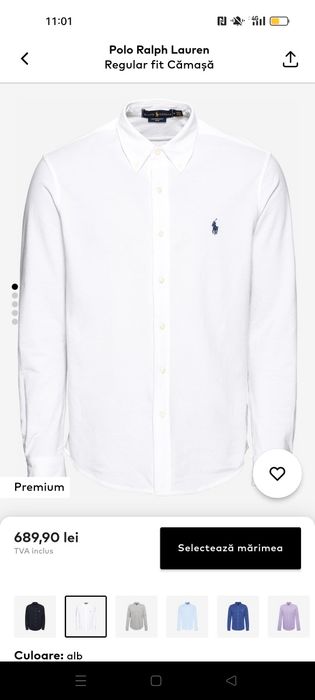 Cămași polo Ralph originale xxl