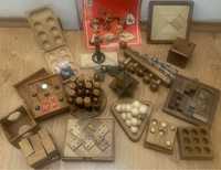 Colectie jocuri logice din lemn
