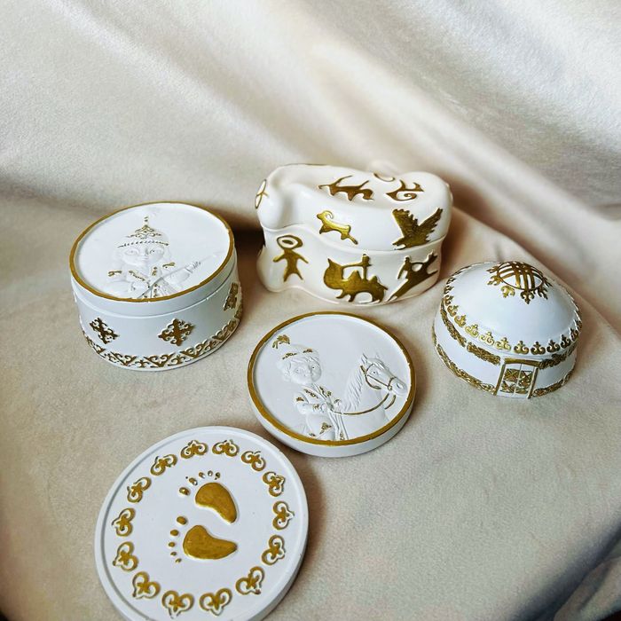 Бонбоньерки тойбастар гипсовый декор