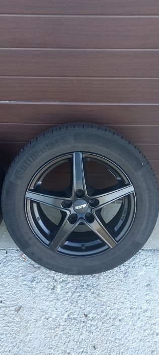 Jante aliaj negre Alutec 5x100 R16 6,5J ET48 VW Audi Skoda Seat
